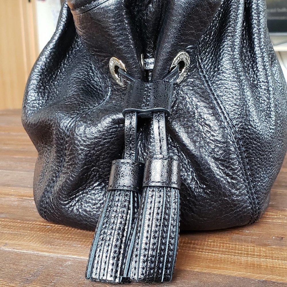 Kate Spade Stevie -Metallic Black - NWT - Picture 4 of 5